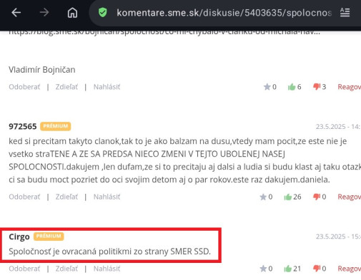 spoločnosť je